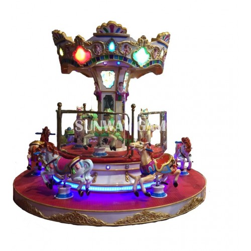 10 seats double deck carousel